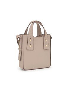 Mini-bolsa Tous taupe: elegância e funcionalidade num design minimalista para o dia a dia 2