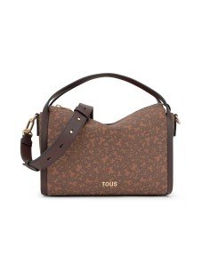 Tous City Medium Kaos Mini Lines Brown Handbag: eleganza e funzionalità quotidiana