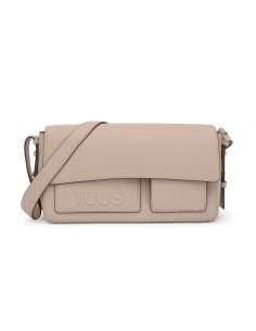 Tous Saco a tiracolo médio cinzento Tous Back to basics: estilo funcional em tons neutros duradouros