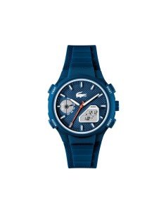 Relógio Lacoste LC33 para homem em silicone azul-marinho, estilo e funcionalidade