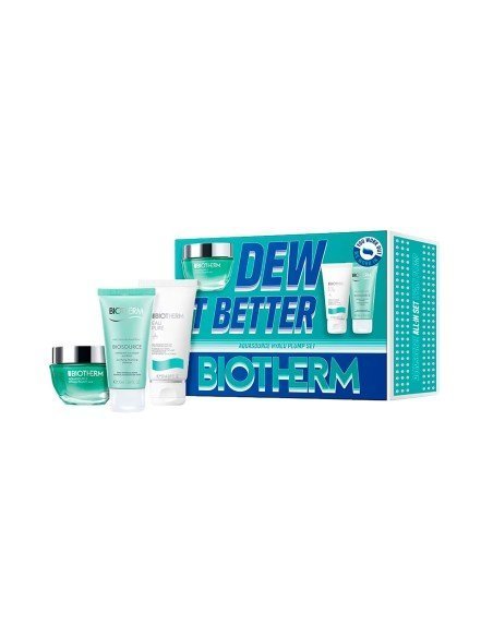 Rutina facial Biotherm Aquasource Hyalu Plump Set - Hidratación y luminosidad rejuvenecedora