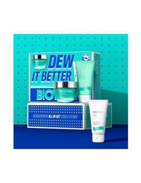 Biotherm Aquasource Hyalu Plump Set - Verjüngende, feuchtigkeitsspendende und aufhellende Gesichtsroutine