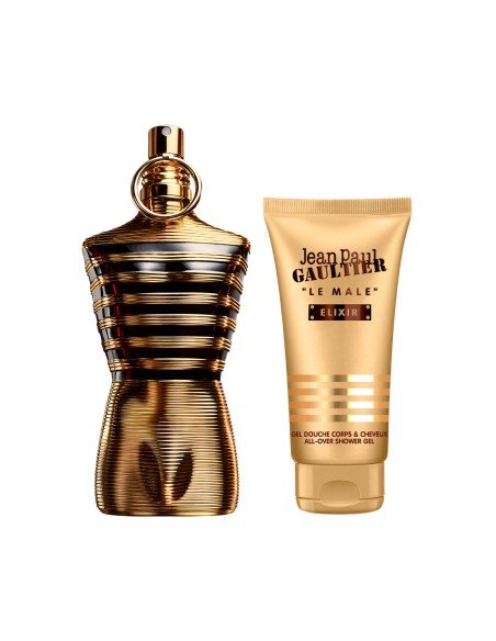 Descubra a sedução intensa de Jean Paul Gaultier Le Male Elixir Parfum Set