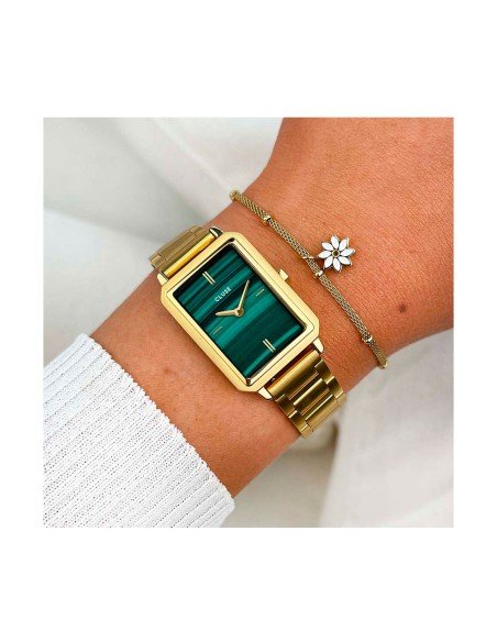 Cluse Fluette gold Cluse Uhr, elegant und modern für Frauen