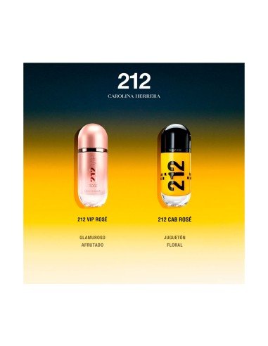 212 VIP Rosé Cab Parfum : parfum féminin, exclusif et séduisant de Carolina Herrera