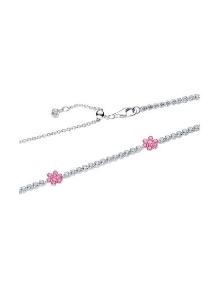 Collier en argent sterling Pandora Rose Flower : élégance et symbolisme dans les moindres détails