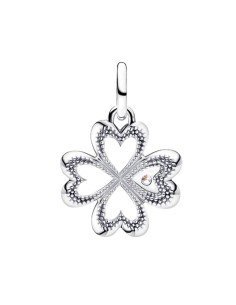 Pandora four-leaf clover charm: luck and style in every sparkling detail