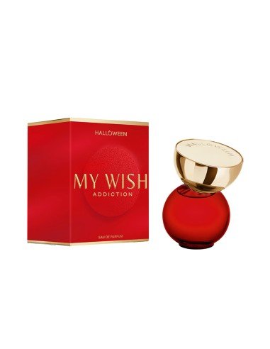 Fragancia seductora y adictiva: Halloween My Wish Addiction EDP de Jesús del Pozo