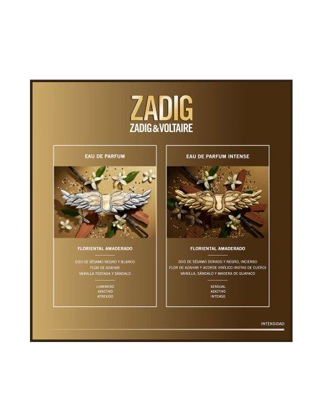 Zadig Eau de Parfum Intense Refill : parfum floral-intal végétalien et durable
