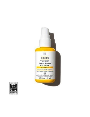 Kiehl's Sunscreen SPF50 : Sérum anti-âge, hydratant et léger pour une peau radieuse
