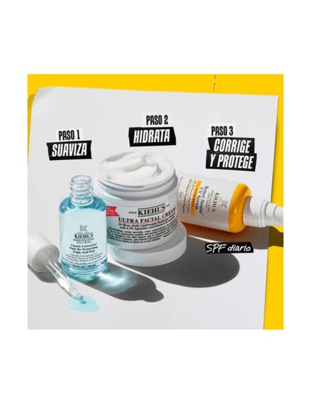 Kiehl's Sunscreen SPF50 : Sérum anti-âge, hydratant et léger pour une peau radieuse