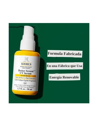 Kiehl's Sunscreen SPF50: Anti-Ageing, feuchtigkeitsspendendes und leichtes Serum für strahlende Haut