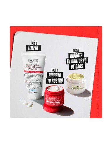 Creme facial Kiehl's: reparador para peles sensíveis e irritadas, conforto e alívio imediatos