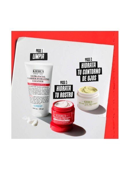 Creme facial Kiehl's: reparador para peles sensíveis e irritadas, conforto e alívio imediatos