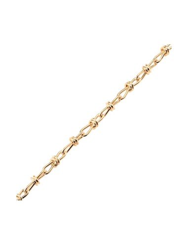 Bracciale a maglie Maude placcato oro di Agatha Paris: eleganza e versatilità in oro