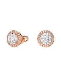 Brincos redondos Swarovski Una Angelic em oferta online 2