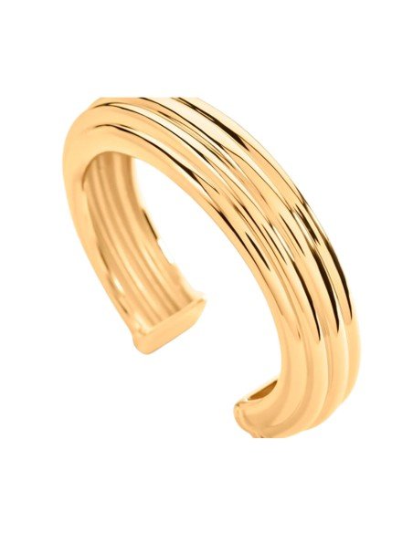 Pulsera rígida Madeleine dorado Agatha Paris: lujo atemporal y ajuste perfecto
