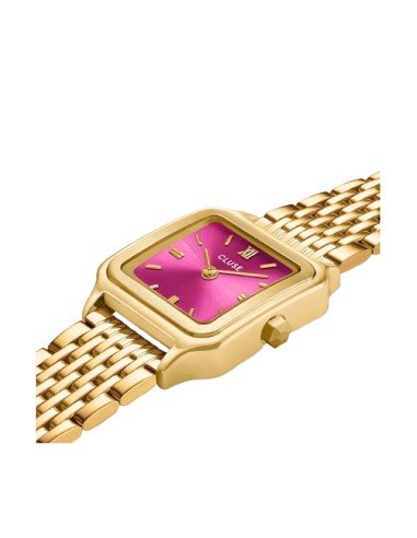 Montre Cluse Gracieuse Petite : élégance dorée avec cadran rose soleil
