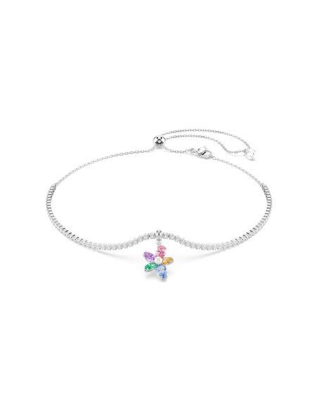 Swarovski Ariana Grande, girocollo originale Swarovski a fiori multicolore