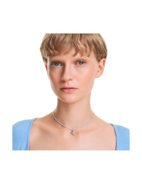 Swarovski Ariana Grande, girocollo originale Swarovski a fiori multicolore