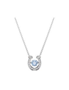 Comprar Swarovski Pendant Symbolica: Blue Horseshoe Frete grátis