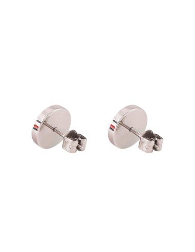 TOMMY HILFIGER PENDIENTES BOTON ACERO RF2780565