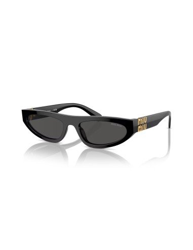 Lunettes de soleil Miu Miu pour femme noir irrégulier - Acheter en ligne