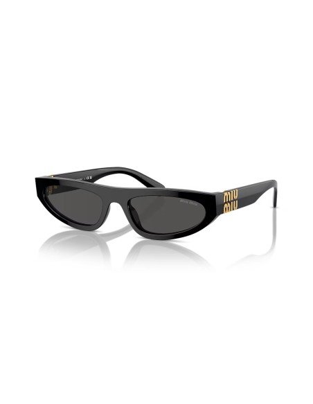 Lunettes de soleil Miu Miu pour femme noir irrégulier - Acheter en ligne