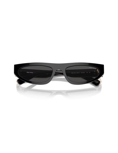 Lunettes de soleil Miu Miu pour femme noir irrégulier - Acheter en ligne
