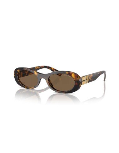 Miu Miu Lunettes Havane Marron foncé pour femme - Achat original