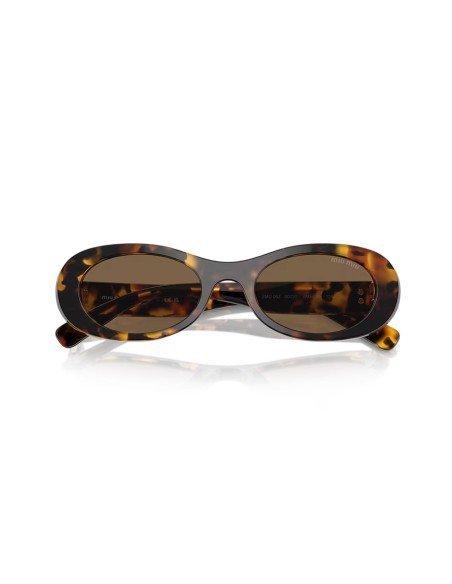 Miu Miu Lunettes Havane Marron foncé pour femme - Achat original
