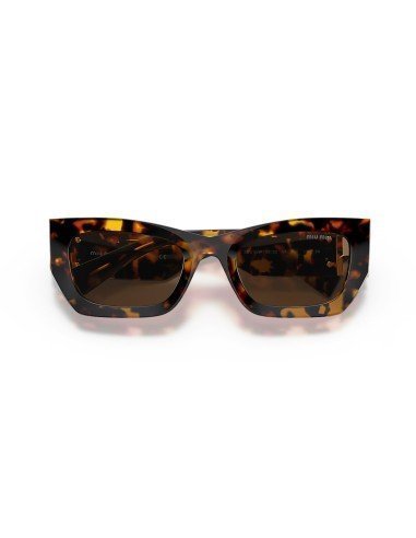 Lunettes de soleil Miu Miu Femme Cat Eyes Havana Honey - Acheter ici