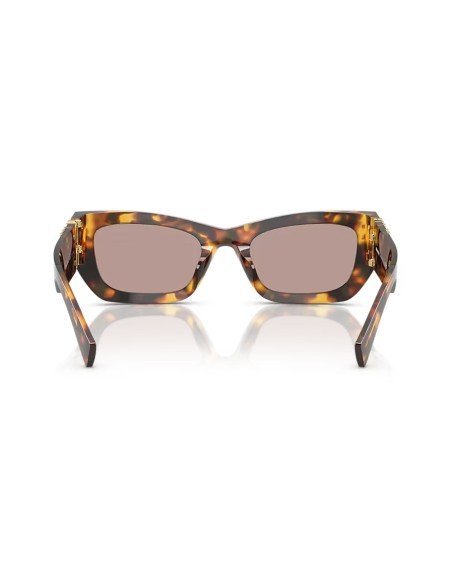 Occhiali da sole Miu Miu cat eye havana honey - Spedizione gratuita