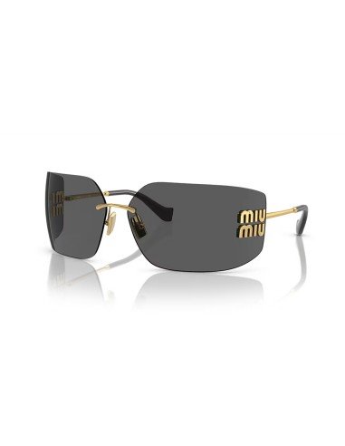 Acheter des lunettes Miu Miu gold lens dark grey en ligne