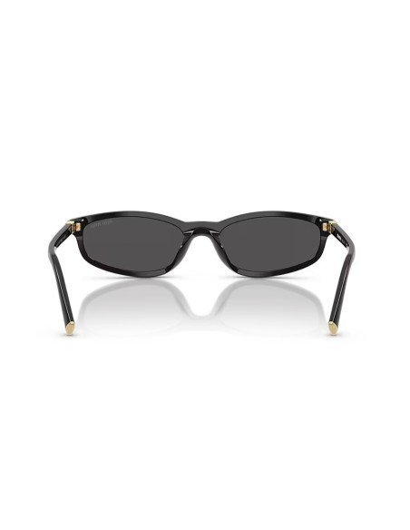 Óculos de sol MIU MIU oval preto cinzento - Entrega gratuita