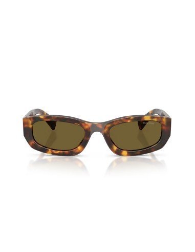 Miu Miu women's rectangular tortoiseshell sunglasses offer