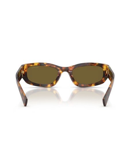 Lunettes de soleil rectangulaires en écaille Miu Miu pour femme offre