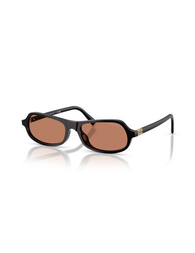 Lunettes de soleil MIU MIU femmes acétate noir, achat original