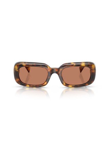 Comprar Miu Miu Óculos de sol ovais para mulher Havana Gold