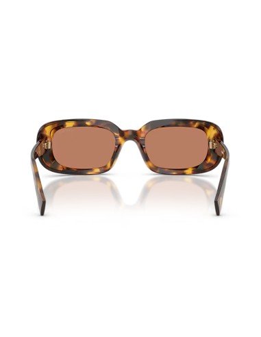 Comprar Miu Miu Óculos de sol ovais para mulher Havana Gold