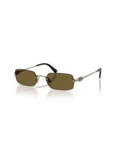 Acheter les lunettes de soleil oversize or rose de Miu Miu pour les femmes