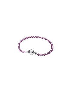 Pandora Pulsera Cordón Morado - Compra Online con Envío Gratis