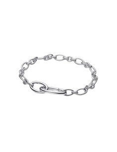 Pulsera Pandora Plata Eslabones Ovalados - Compra Original