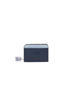Portefeuille Tous Audree double, bleu marine, taille moyenne - Livraison gratuite