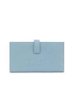 Tous Billetera Grande Azul Halfmoon - Envío Gratis