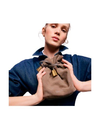 Tous Bombonera, klein, in Taupe: elegantes Design mit kostenlosem Versand