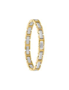 Bracelet HUGO BOSS en acier doré à maillons - Livraison gratuite 2