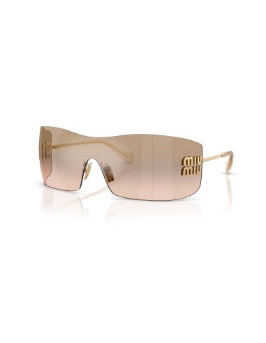 Comprar Óculos de Sol Miu Miu para Mulher Oversize Champagne Rosa