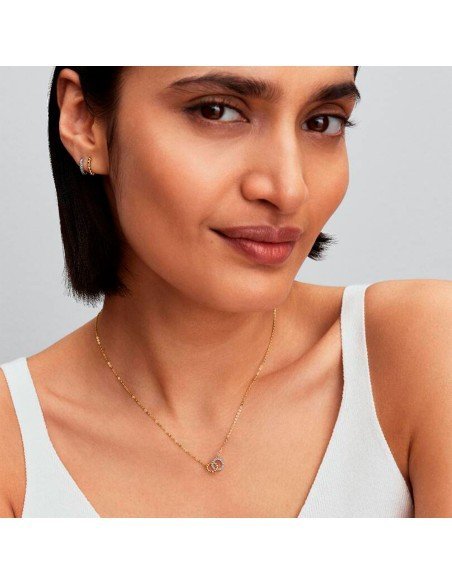 Pandora Shine Collar Círculos Entrelazados - Envío Gratis
