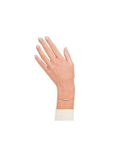 Pulseira Mesmera da Swarovski em Branco e Ouro-rosa - Compra online